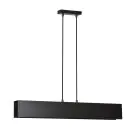 Emibig Colgante De Luz Gentor Acero Negro | Apta para 3x E27 - Max 15W