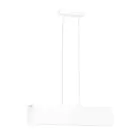 Emibig Colgante De Luz Gentor Acero Blanco | Apta para 2x E27 - Max 15W
