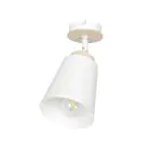 Emibig Luz de techo Atlas Acero Blanco | Apta para 1x E27 - Max 15W