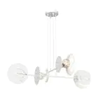 Emibig Colgante De Luz Xotic Acero Blanco | Apta para 4x E27 - Max 15W
