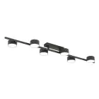 Emibig Luz de techo Bet Acero Negro | Apta para 6x GX53 - Max 12W