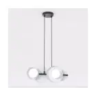 Emibig Colgante De Luz Model Acero Gris | Apta para 4x G9 - Max 8W