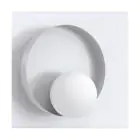 Emibig Luz De Pared Kido Acero Blanco | Apta para 1x G9 - Max 8W