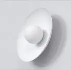 Emibig Luz De Pared Inspo Acero Blanco | Apta para 1x G9 - Max 8W
