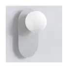 Emibig Pared y Luz de techo Viva Acero Gris | Apta para 1x G9 - Max 8W