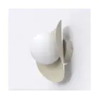 Emibig Luz De Pared Fiero Acero Marrón | Apta para 1x G9 - Max 8W