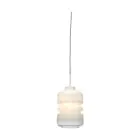 It's about RoMi Colgante De Luz Verona Vidrio Blanco | Apta para 1x E27 