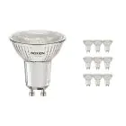 Multipack 10x Noxion Foco LED GU10 PAR16 4.6W 420lm 36D - 840 Blanco Frio | Regulable - Reemplazo 50W