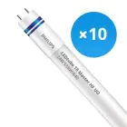 Multipack 10x Philips Tubo LED T8 MASTER (HF) Ultra Output 24W 3700lm - 840 Blanco Frio | 150cm - Reemplazo 58W