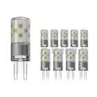 Multipack 10x Noxion Bolt LED Capsule G9 3.8W 470lm - 827 Luz muy Cálida | Reemplazo 40W