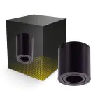 Bright Choice Foco LED Negro Esférica | IP20 - GU10 Fitting