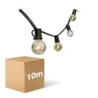 D'Lite LED Luces de cadena Sparkl 10m 4W 250lm - 827 Luz Muy Cálida | IP44 - 5x Conectable
