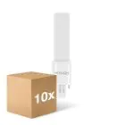 Multipack 10x Noxion Lucent PL-S LED 2.8W - 840 Blanco Frio | 2-Pines - Reemplazo 5W