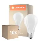Multipack 10x Ledvance Classic LED E27 Pera con Filamento Mate 17W 2452lm - 840 Blanco Frio | Reemplazo 150W