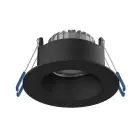 Noxion Foco LED Ares Profundo ring Negro 6W 540lm 927-940 3CCT - con Inner Circulo Negro | Recorte 68mm