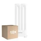 Multipack 10x Ledvance DULUX-F LED 8W - 840 Blanco Frio | 4-Pines - Reemplazo 18W