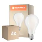 Multipack 4x Ledvance Classic LED E27 Pera con Filamento Mate 24W 3452lm - 840 Blanco Frio | Reemplazo 200W