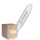 Multipack 10x Ledvance Tubo LED T5 AC Mains P Mains (AC) High Efficiency 11W 1550lm - 830 Luz Cálida | 85cm - Reemplazo 21W