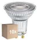Multipack 10x Ledvance Performance Foco LED Reflector GU10 PAR16 9.6W 750lm 36D - 827 Luz muy Cálida | Reemplazo 100W