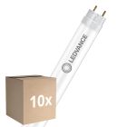Multipack 10x Ledvance Tubo LED T8 EM Value (EM/Mains) Standard Output 10W 1200lm - 865 Luz De Día | 90cm - Reemplazo 30W