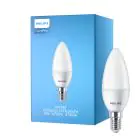 Philips Corepro LED Vela E14 Mate 5W 470lm - 865 Luz de Día | Reemplazo 40W