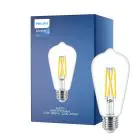 Philips MASTER Value LED Bulbo E27 Edison Con Filamento Clara 5.9W 806lm - 922-927 Dim to Warm | Mejor Reproducción De Color - Reemplazo 60W