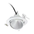 Philips Foco LED Greenspace Accent Elbow Aluminium Blanco 31W 3900lm 36D - 930 Luz Cálida | 163mm - IP20 - Mejor Reproducción De Color - Dali Regulable