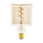 Eglo LED Special E27 Con Filamento Ámbar 4W 180lm - 816 Luz Muy Cálida | Regulable - Reemplazo 15W