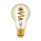 Eglo Connect.Z Smart LED Pera E27 Con Filamento Ámbar 4.9W 360lm - 827-865 Ajustable Blanco | Regulable - Reemplazo 25W