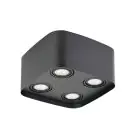 Eglo Techo Foco Arenzano Acero Negro 18.8W 1380lm - 830 Luz Cálida | Regulable - Apta para GU10