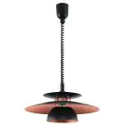 Eglo Colgante De Luz Brenda Acero Negro | Apta para E27
