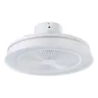 Eglo Ventilador De Techo Vallonia 1 ABS Blanco 31.7W 3200lm - 827-865 Ajustable Blanco + RGB | Regulable