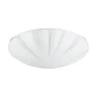 Eglo Pared y Luz de techo Mars 1 Acero Blanco | IP20 - Apta para 1x E27 