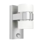 Eglo Luz De Pared Atollari Aluminium Acero Inoxidable Up & Down 4W 360lm - 830 Luz Cálida | IP44