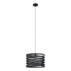 Eglo Colgante De Luz Cremella Acero Negro | Apta para E27