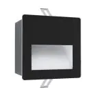 Eglo Luz De Pared Aracena Aluminium Negro 3W 500lm - 840 Blanco Frio