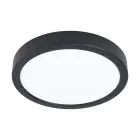 Eglo Luz de techo Argolis 2 Acero Negro 20W 2400lm - 830 Luz Cálida | IP44