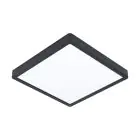 Eglo Luz de techo Argolis 2 Acero Negro 20W 2400lm - 830 Luz Cálida | IP44