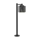 Eglo Lámpara de pedestal Selinus Acero Negro| IP65 - Apta para 1x E27