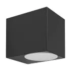 Eglo Luz De Pared Jabaga Negro 4W 400lm - 830 Luz Cálida | IP44