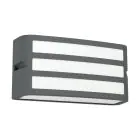 Eglo Luz De Pared Camarda Aluminium Antracita | IP54 - Apta para 1x E27