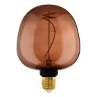 Eglo LED Globe E27 Con Filamento Oro 4W 40lm - 820 Luz Muy Cálida | Regulable - Reemplazo 15W