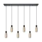 Eglo Colgante De Luz Maione Acero Negro | IP20 - Apta para 6x E27 