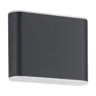 Eglo Luz De Pared Grutti Aluminium Antracita 2W 320lm - 830-840-865 CCT | IP65