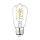Eglo LED E27 Edison Clara Con Filamento 7.3W 806lm - 827 Luz Muy Cálida | Reemplazo 60W