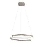 Eglo Colgante De Luz Ruotale Acero Arenoso 36W 4500lm - 830 Luz Cálida