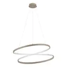 Eglo Colgante De Luz Ruotale Acero Arenoso 42W 5000lm - 830 Luz Cálida