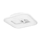Eglo Pared y Luz de techo Tiriolo Acero Blanco Plata 16.2W 2100lm - 840 Blanco Frio | IP20 