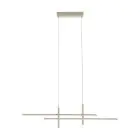 Eglo Colgante De Luz Trepilia Aluminium Acero Lijado 20W 2500lm - 830 Luz Cálida | IP20