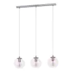 Eglo Colgante De Luz Ariscani 2 Acero Cromo | Apta para 3x E27